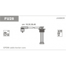 FU28 JANMOR Комплект проводов зажигания