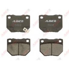 C27006ABE ABE Комплект тормозных колодок, дисковый тормоз