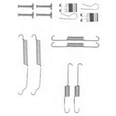 8DZ 355 201-031 HELLA PAGID Комплектующие, тормозная колодка