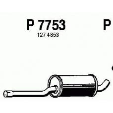 P7753 FENNO Средний глушитель выхлопных газов