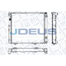 RA0170290 JDEUS Радиатор, охлаждение двигателя