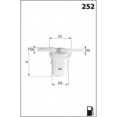 ELE3579 MECAFILTER Топливный фильтр