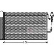 06005363 VAN WEZEL Конденсатор, кондиционер