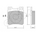 822-567-0 CIFAM Комплект тормозных колодок, дисковый тормоз