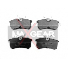 19-0425 MAXGEAR Комплект тормозных колодок, дисковый тормоз