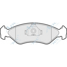 PAD561 APEC Комплект тормозных колодок, дисковый тормоз