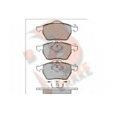 RB1138 R BRAKE Комплект тормозных колодок, дисковый тормоз