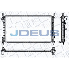 RA0121100 JDEUS Радиатор, охлаждение двигателя