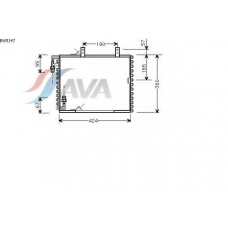 BW5147 AVA Конденсатор, кондиционер