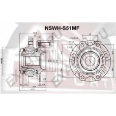 NSWH-S51MF ASVA Ступица колеса