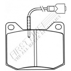 FBP1023 FIRST LINE Комплект тормозных колодок, дисковый тормоз
