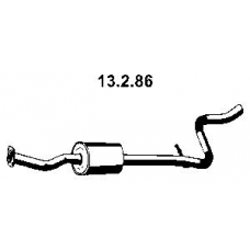 13.2.86 EBERSPACHER Средний глушитель выхлопных газов