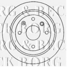 BBD4582 BORG & BECK Тормозной диск