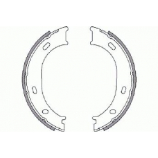 18492733663 S.b.s. Комплект тормозных колодок, стояночная тормозная с