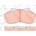 GDB1695 TRW Комплект тормозных колодок, дисковый тормоз