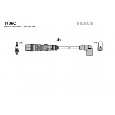 T406C TESLA Комплект проводов зажигания