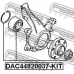 DAC44820037-KIT FEBEST Комплект подшипника ступицы колеса