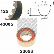 23005 MAPCO Комплект ремня грм