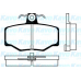 BP-6547 KAVO PARTS Комплект тормозных колодок, дисковый тормоз