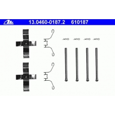 13.0460-0187.2 ATE Комплектующие, колодки дискового тормоза