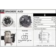 DRA3805 DELCO REMY Генератор