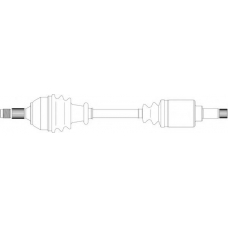 PE3085 General Ricambi Приводной вал
