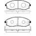 IBD-1H02 IPS Parts Комплект тормозных колодок, дисковый тормоз