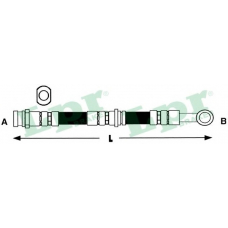 6T48019 LPR Тормозной шланг