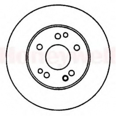 561571B BENDIX Тормозной диск