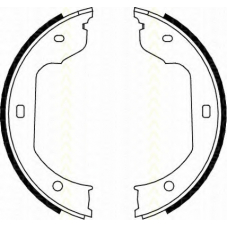 8100 11012 TRISCAN Комплект тормозных колодок, стояночная тормозная с