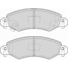 FD6922N NECTO Комплект тормозных колодок, дисковый тормоз