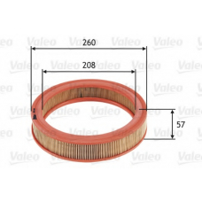 585686 VALEO Воздушный фильтр