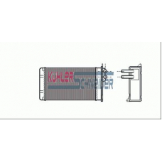 2390701 KUHLER SCHNEIDER Теплообменник, отопление салона