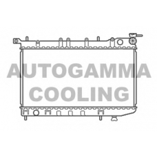 100649 AUTOGAMMA Радиатор, охлаждение двигателя