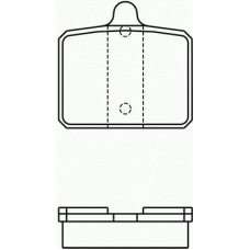 T0052 PAGID Комплект тормозных колодок, дисковый тормоз