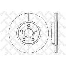 6020-4592V-SX STELLOX Тормозной диск