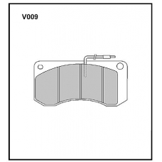 ACV009 Allied Nippon Тормозные колодки
