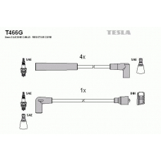 T466G TESLA Комплект проводов зажигания