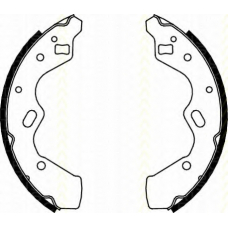 8100 50615 TRISCAN Комплект тормозных колодок