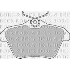 BBP1699 BORG & BECK Комплект тормозных колодок, дисковый тормоз