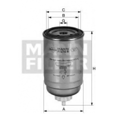 WK 718/4 MANN-FILTER Топливный фильтр
