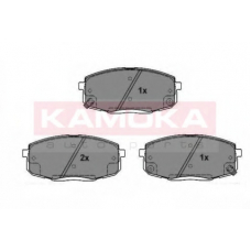 101202 KAMOKA Комплект тормозных колодок, дисковый тормоз