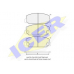 180195 ICER Комплект тормозных колодок, дисковый тормоз