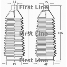 FSG3145 FIRST LINE Пыльник, рулевое управление