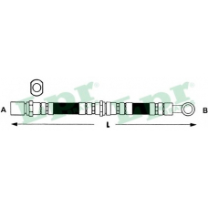 6T48091 LPR Тормозной шланг