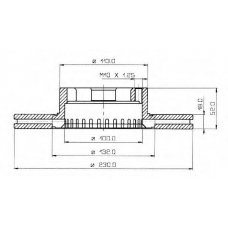 BDC3454 QUINTON HAZELL Тормозной диск