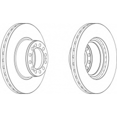 FCR201A FERODO Тормозной диск