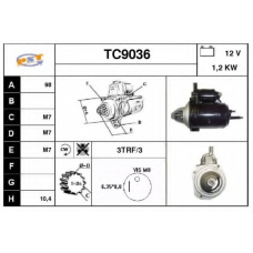 TC9036 SNRA Стартер