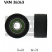 VKM 36040 SKF Паразитный / ведущий ролик, поликлиновой ремень