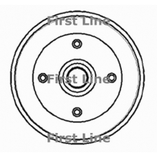 FBR701 FIRST LINE Тормозной барабан
